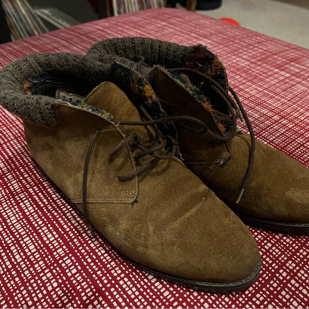 L.L. Bean Suede Ankle Boots
